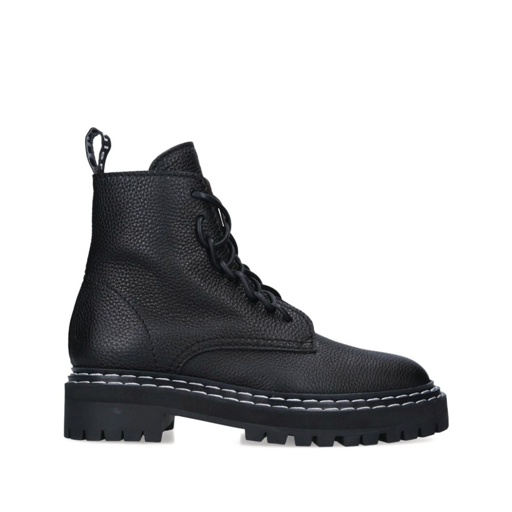 Proenza Schouler Leather Combat Boots Size 37.5 IT